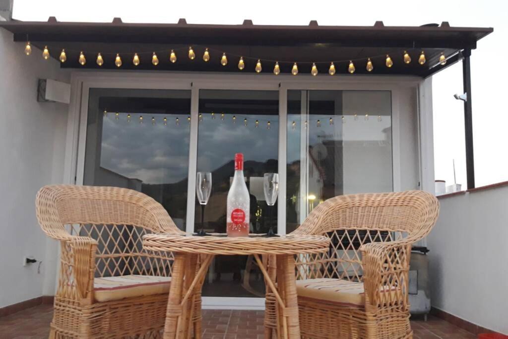 Apartamento Casa Con Vistas Al Campo Y Cocina Con Terraza Villanueva de San Juan Luaran gambar