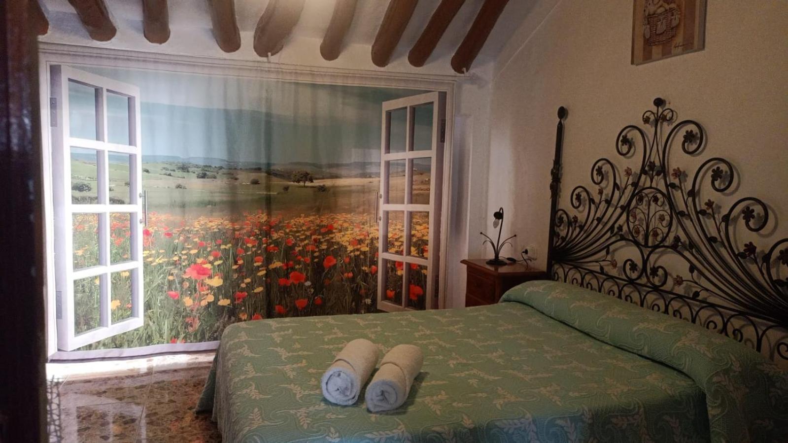 Apartamento Casa Con Vistas Al Campo Y Cocina Con Terraza Villanueva de San Juan Luaran gambar